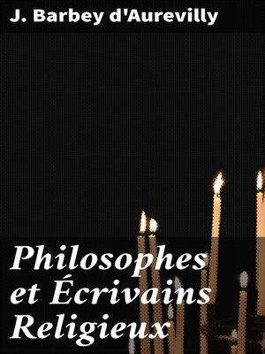 cover image of Philosophes et Écrivains Religieux
